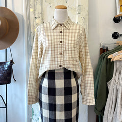 Indi & Cold // Check Button Up Shirt