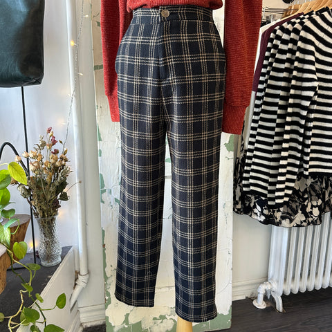 Dagg & Stacey // Heuston Pants Black Plaid