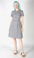 Birds of North America // Buttonquail Dress Quatrefoil