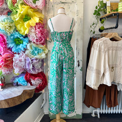 Pink Martini // Tegan Jumpsuit Green M and L