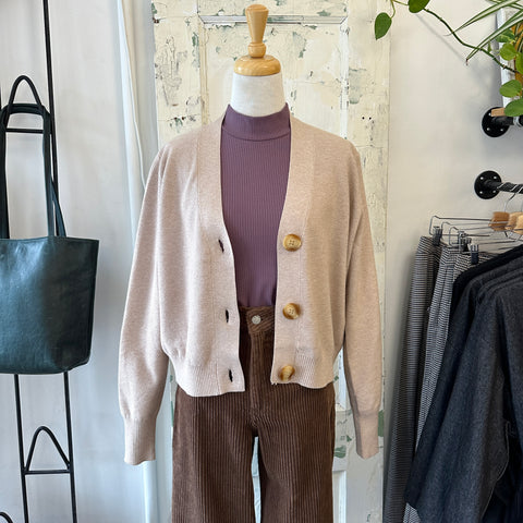 Pink Martini // Hampton Cardigan Taupe