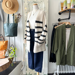 Mus and BomBon // Nabao Striped Cardigan