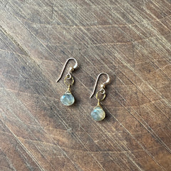 Hailey Gerrits // Sidra Earrings Labradorite