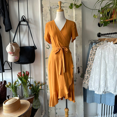 Gentle Fawn // Beatrice Dress Ochre Glimmer