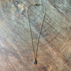 Lissa Bowie // Petite Geode Necklace