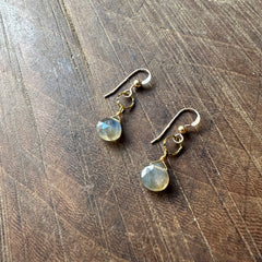 Hailey Gerrits // Sidra Earrings Labradorite