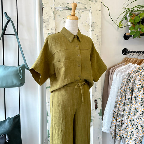 Eve Gravel // Georges Shirt Olive