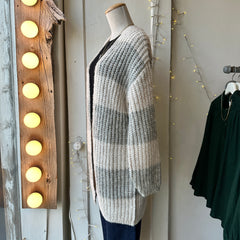 Gentle Fawn // Enid Cardigan Taupe Stripe