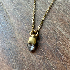 Lissa Bowie // Center Point QZ Necklace