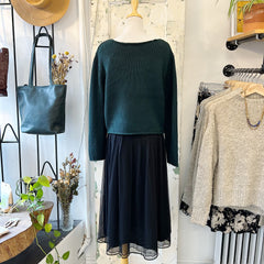 Naïf // Agathe Sweater Forest Green