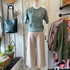 Pink Martini // Roslyn Sweater Green