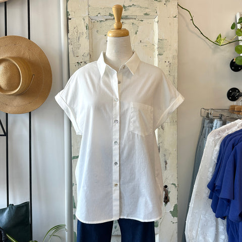 Gentle Fawn // Callahan Shirt White