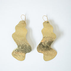 Enarmoured // Bay Earrings Brass