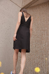 Eve Gravel // Aya Dress Black