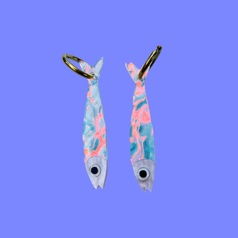 dconstruct // Sardine Earrings Iridescent