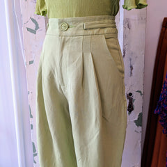 Eve Gravel // Oduna Pants Green Apple