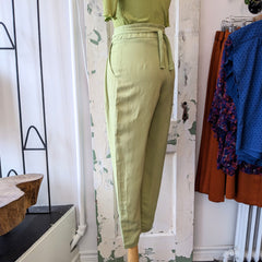 Eve Gravel // Oduna Pants Green Apple